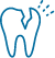 Icon of broken tooth