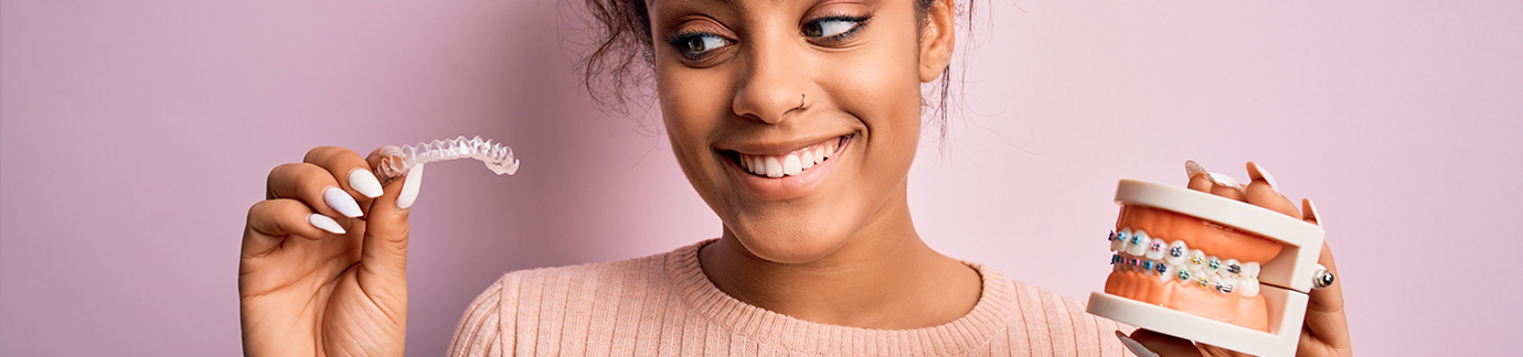 Holding clear aligners and braces for orthodontics in Frisco